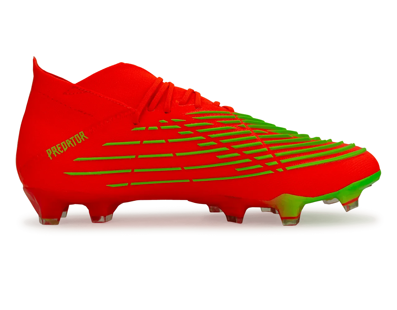 adidas Men's Predator Edge.1 FG Solar Red/Solar Green