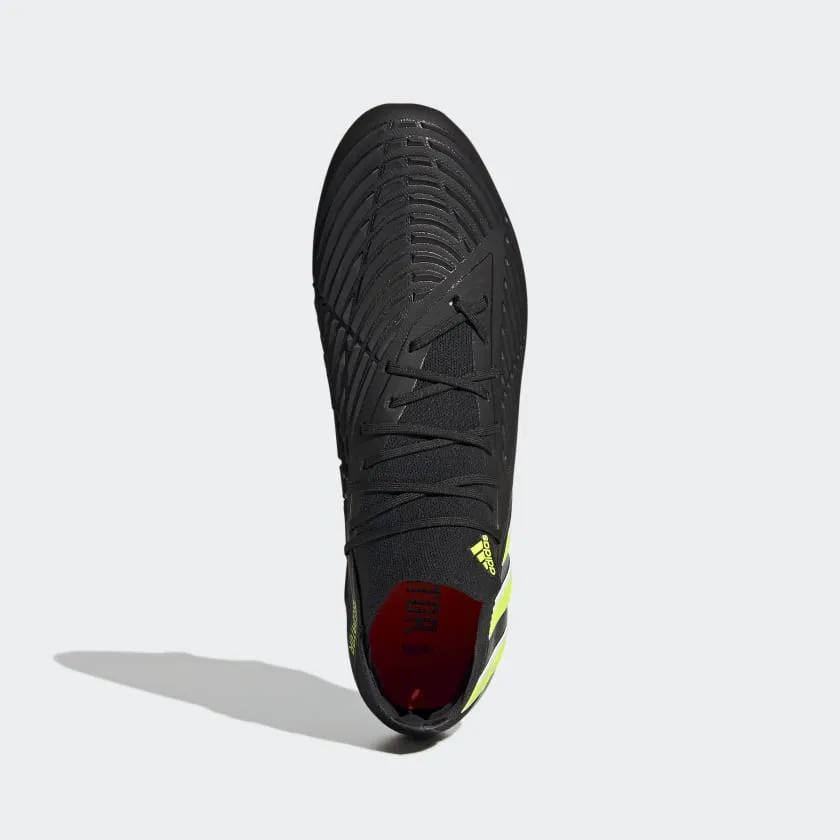adidas Predator Edge.1 Low FG Soccer Cleats GW1023 BLACK/YELLOW