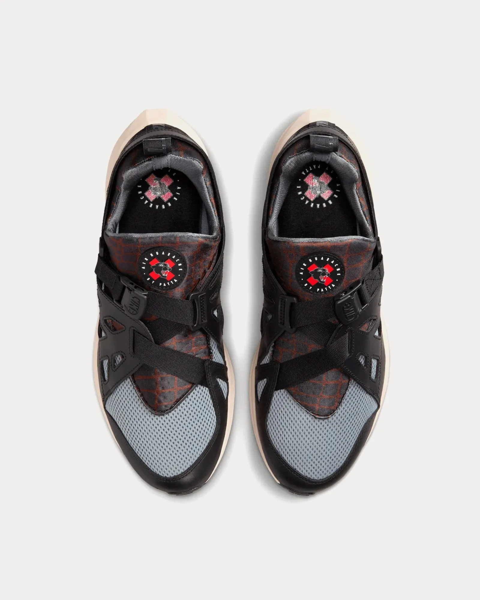 Air Huarache Black Slip On Sneakers