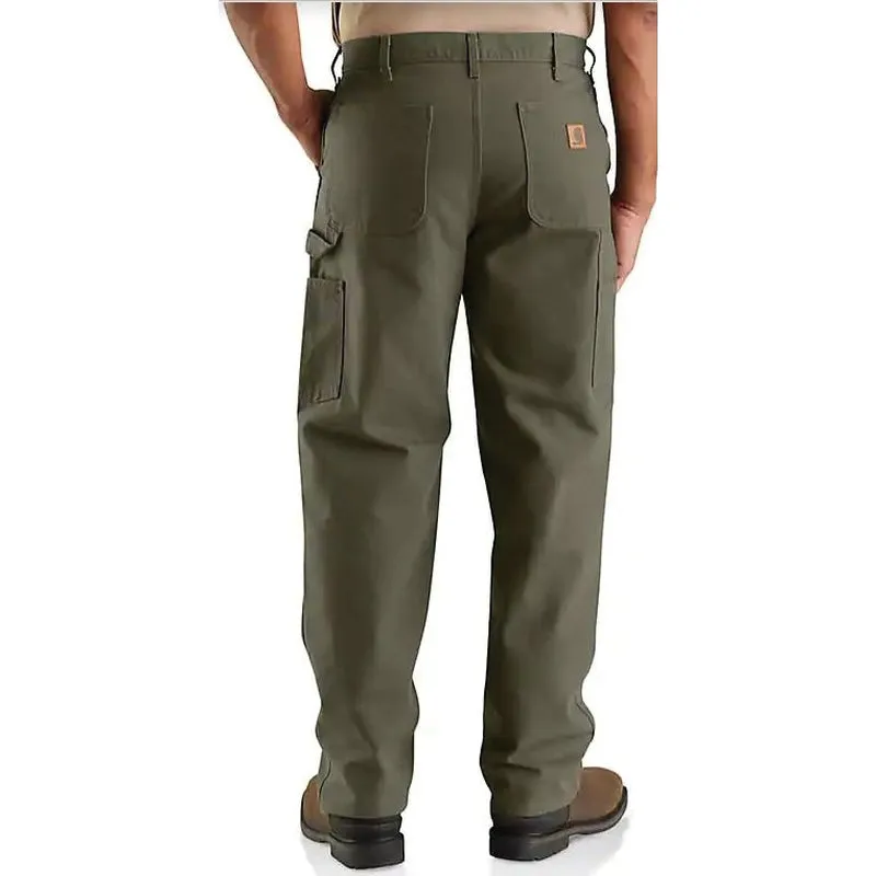 Carhartt® B11-MOS 34X30 Men's Utility Work Pants, 34 Waist, 30 Length, Loose Fit, Moss, Cotton