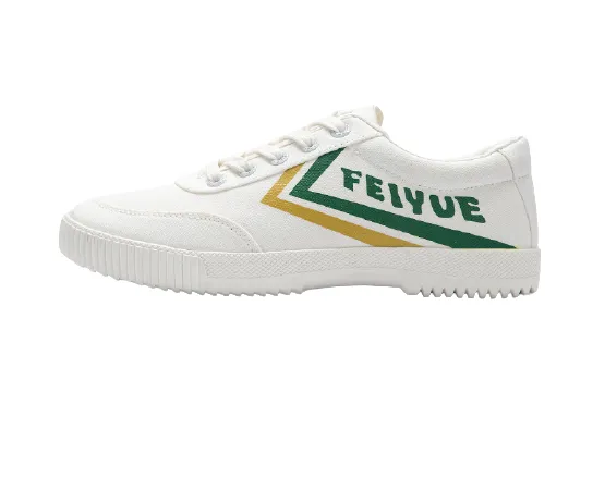 FEIYUE third edition sneakers canvas shoes board shoes trend white shoes 8108 Size 35-44 Unisex Youth Adult 4 Colors-Green-Gold-Pink-Blue Red