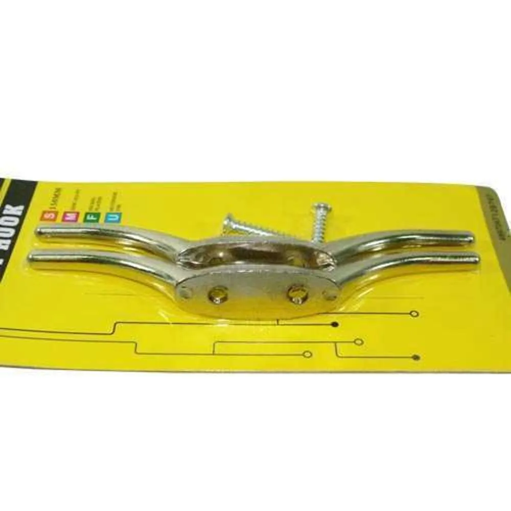 Fixworx Hook Cleat Nickel Plated 150mm 2pc