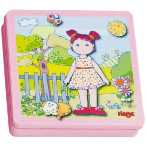 Haba Dress-Up Doll Lilli Magnetic Game