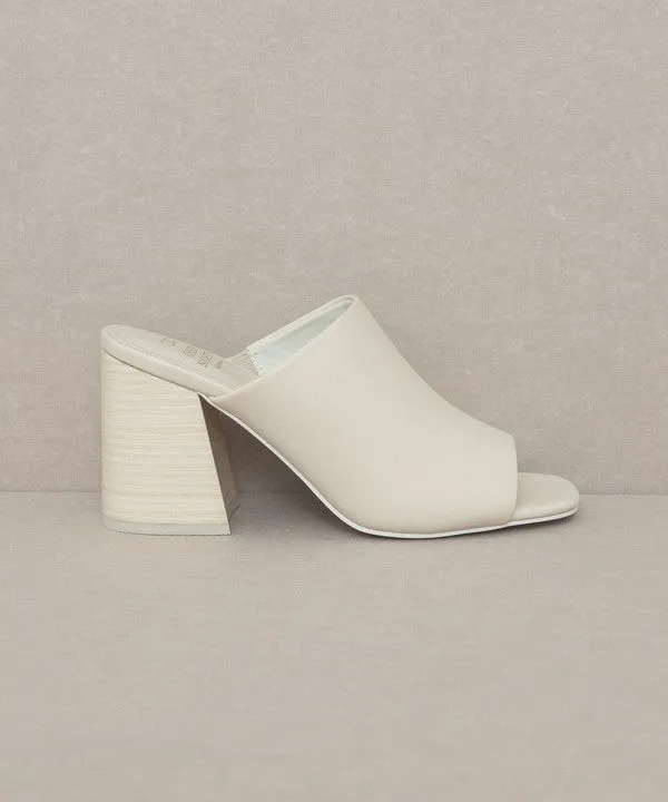 Oasis Society Kathleen - Block Heel Slides - Online Exclusive