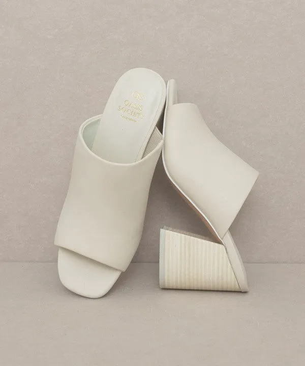 Oasis Society Kathleen - Block Heel Slides - Online Exclusive