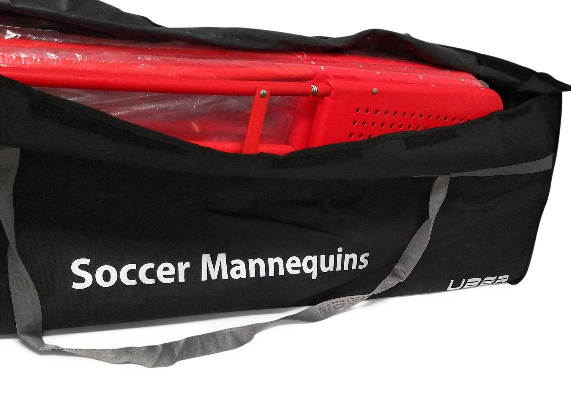 Uber Soccer Club Free Kick Mannequin 5 Feet Tall - 5 Pack with Bag